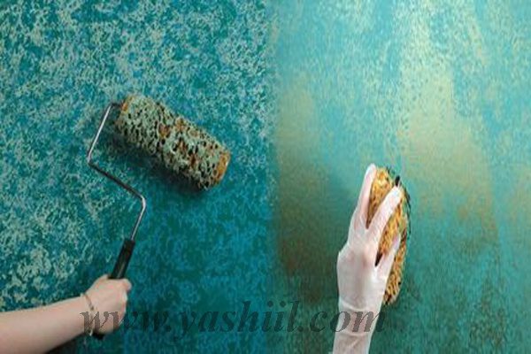 آموزش پتینه کاری روی سقف و دیوار