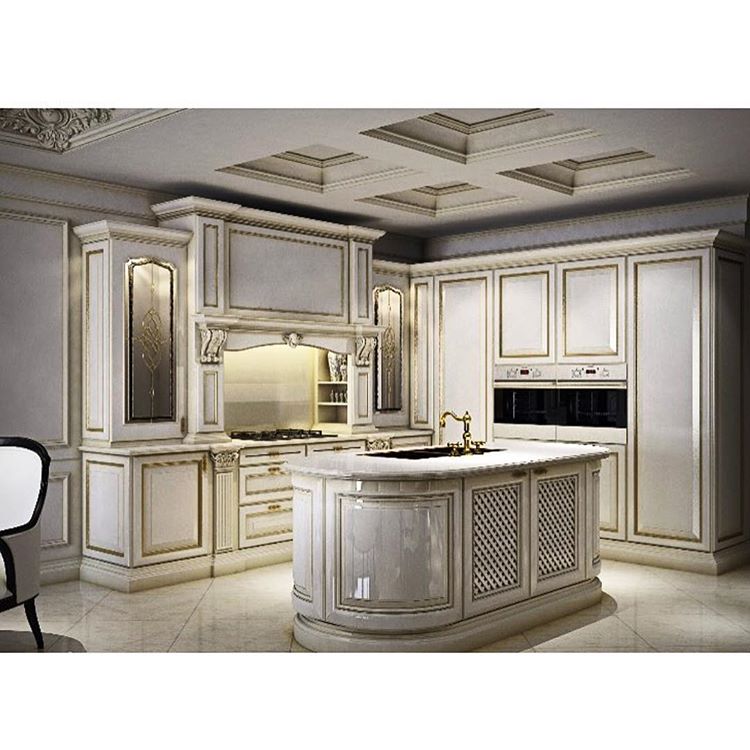 طراحی و دیزاین آشپزخانه به سبک کلاسیک