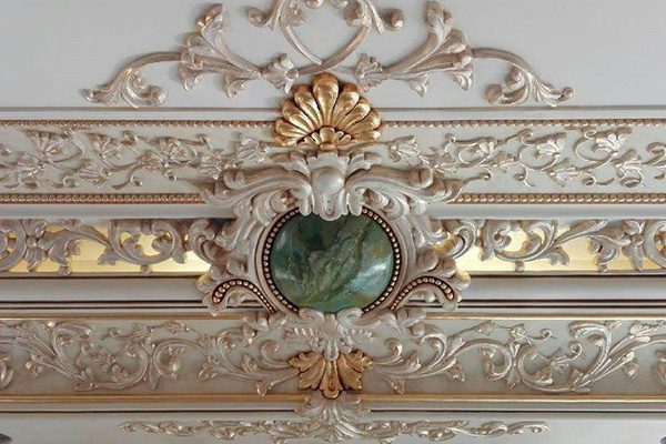 گچبری های کلاسیک - گچبری سقف