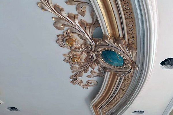 گچبری های کلاسیک - گچبری سقف