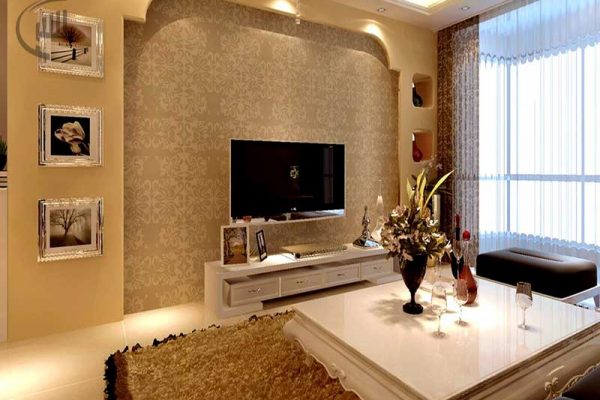 دکوراسیون پشت تلویزیون - دکوراسیون پشت تی وی