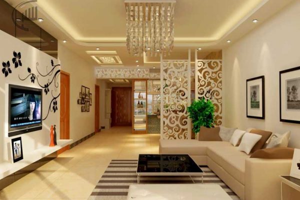 دکوراسیون پشت تلویزیون - دکوراسیون پشت تی وی