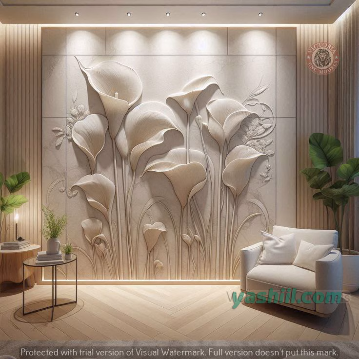 نمونه کار گچبری مدرن