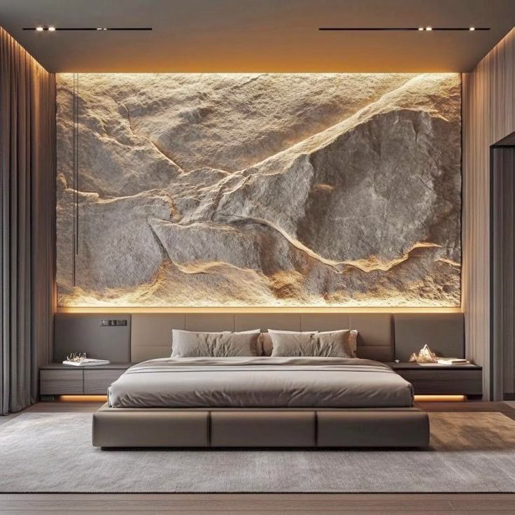 دیوار صخره ای - طرح صخره ای