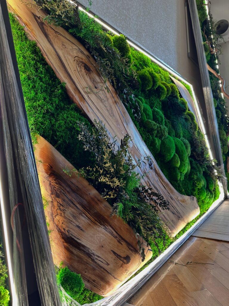 ماس وال یا دیوار خزه ای